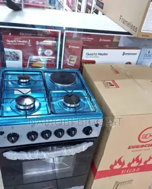 Eurochef 3+1 50by 55 Standing Cooker