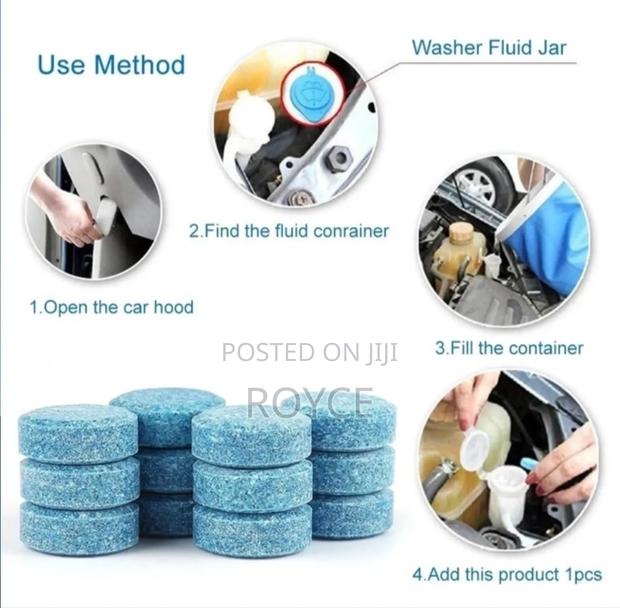 Car Windscreen Multi-Purpose Cleaning Tablets-10pcs - thumbnail 7