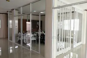 Partitions for Office Space Using Aluminum and Glass