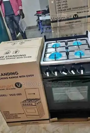 Volsmart 4 Gas Free Standing Cooker