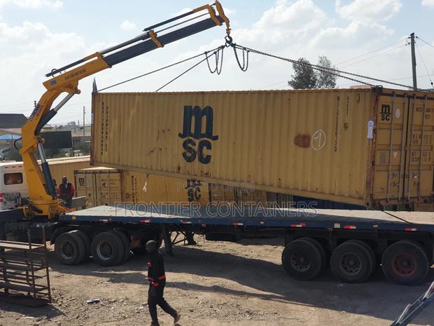 40ft HC Food-Grade Plain Containers With Legal Documents - main view