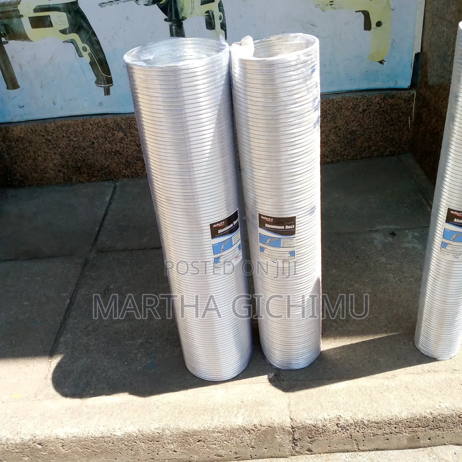 180mm by 4mtrs Vent Duct