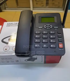 Durable Office /Home DESKPHONE Sq Deskphone White Deskphone