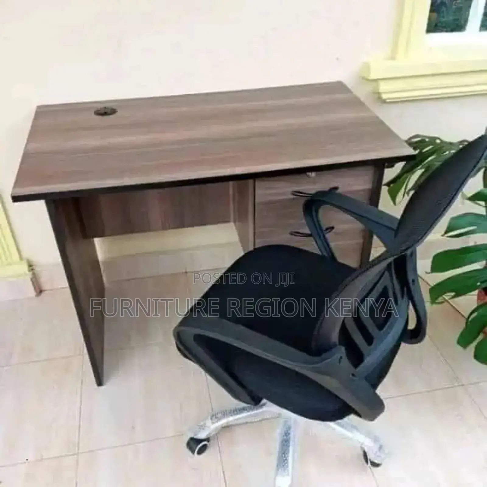 Office Desk and Office Chair