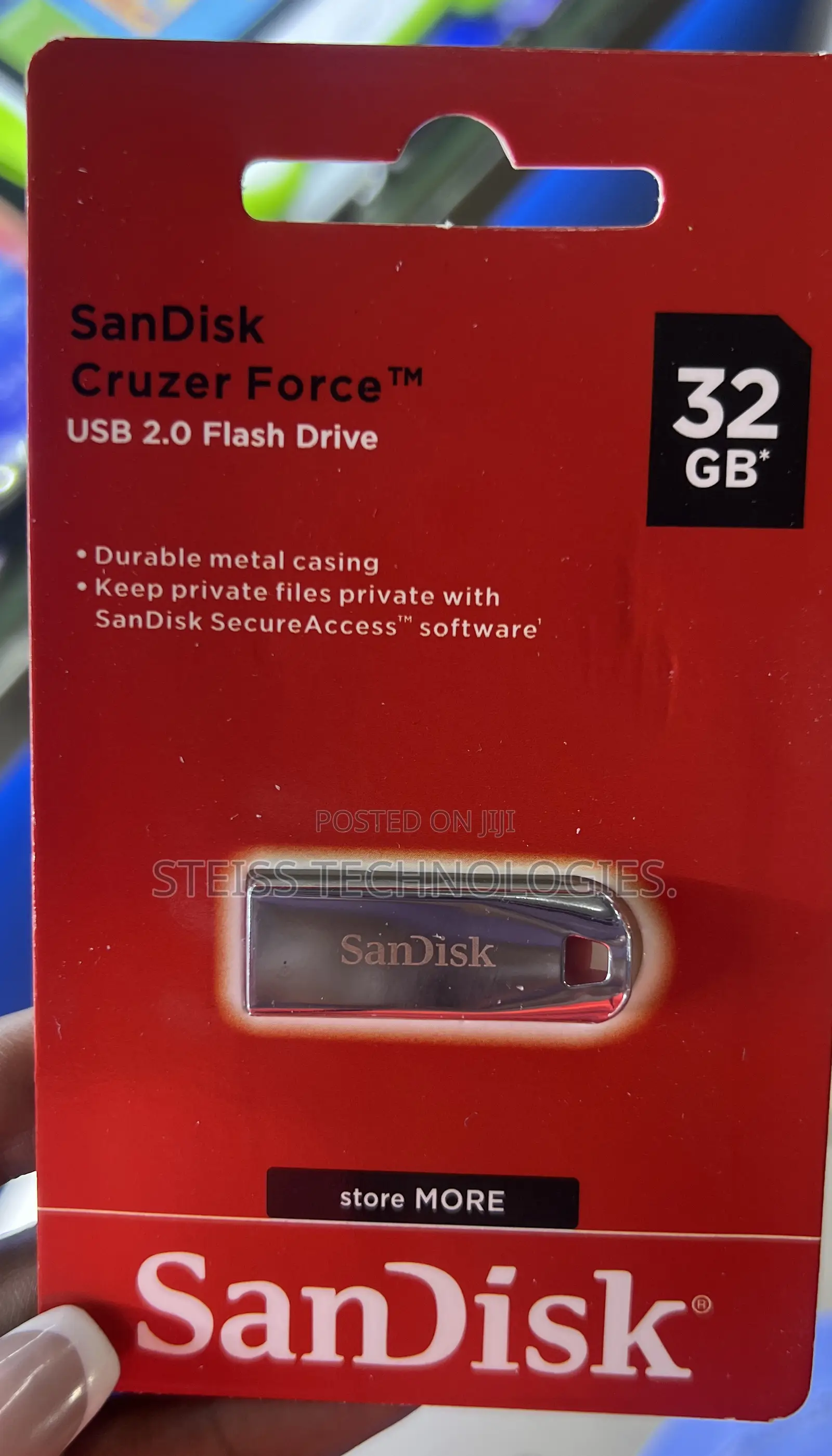 32gb Cruzer Force Flashdisks.