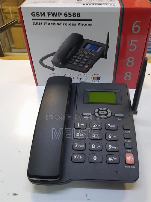 FWP 6588 Dual Line Desktop Landline Phone Home Phone
