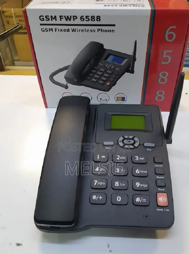 FWP 6588 Dual Line Desktop Landline Phone Home Phone
