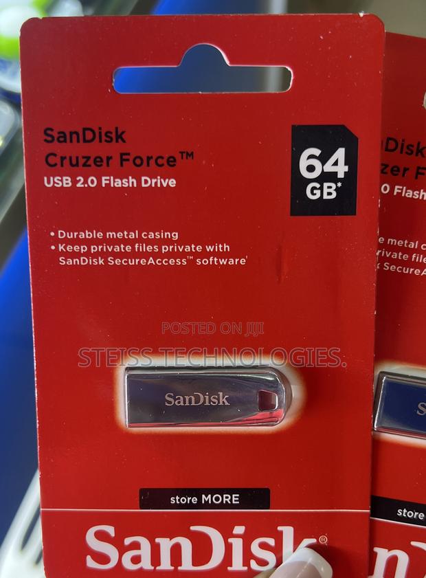 64gb Cruzer Force Flashdisk. - thumbnail 2