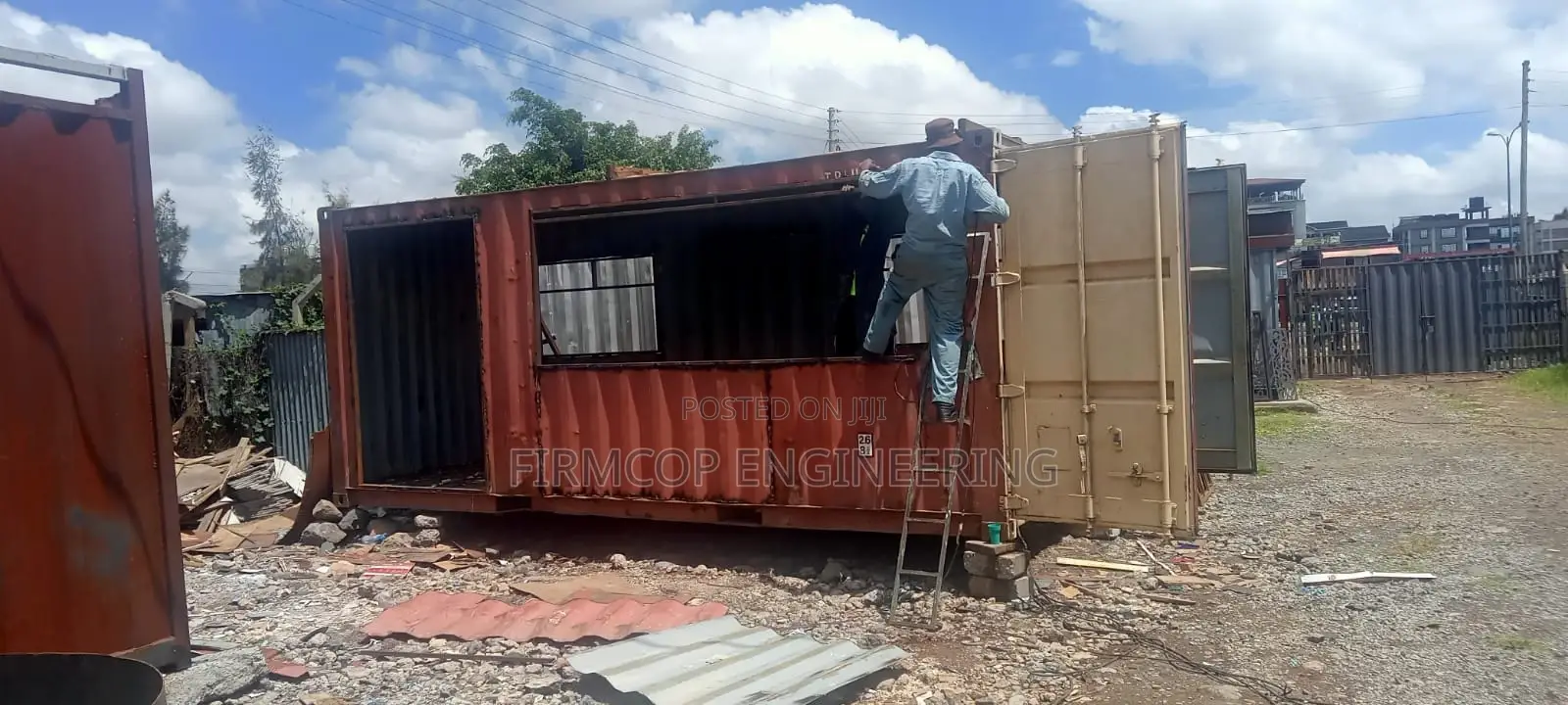 We Design and Fabricate Shipping Containers