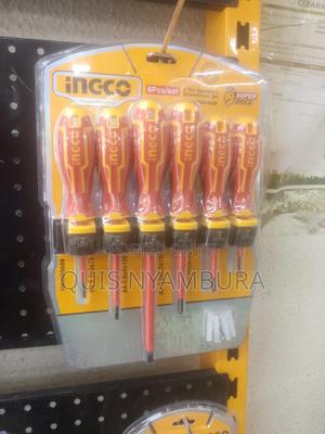 Insulated 6pcs Screwdriver Set Ingco - thumbnail 2