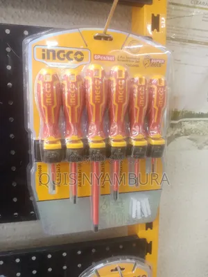 Insulated 6pcs Screwdriver Set Ingco