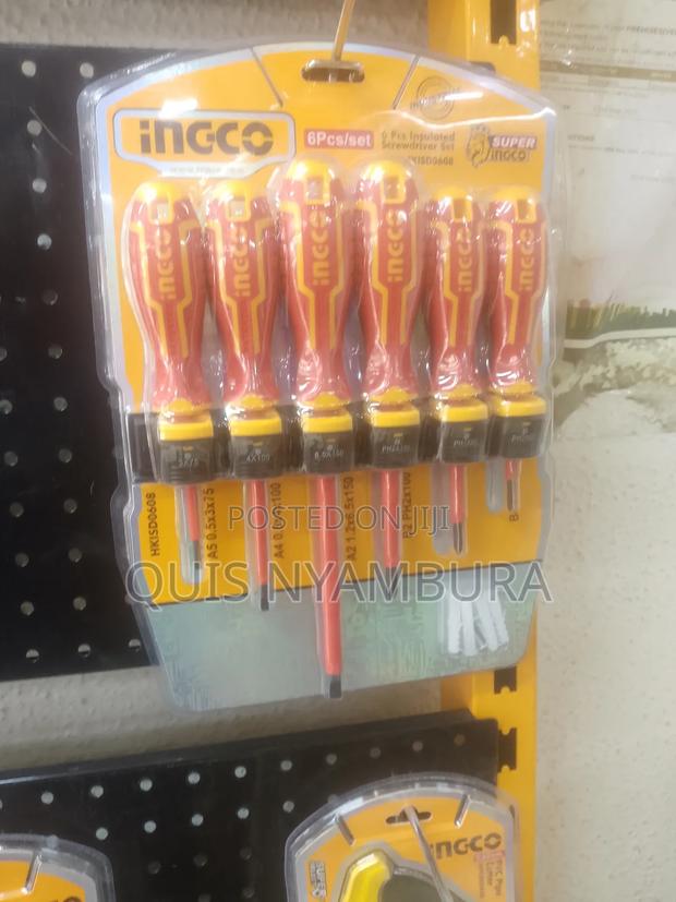 Insulated 6pcs Screwdriver Set Ingco - thumbnail 3