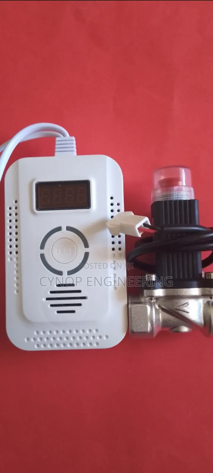 Airbnb Gas Leakage Detector With Valve