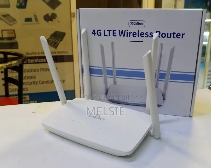 >Sailsky 4G LTE Sailsky Xm286 Wireless Router 300mbps-Speedy