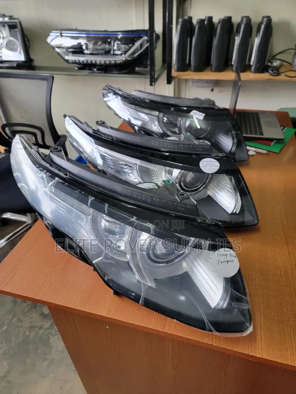 Range Rover Evoque Headlights