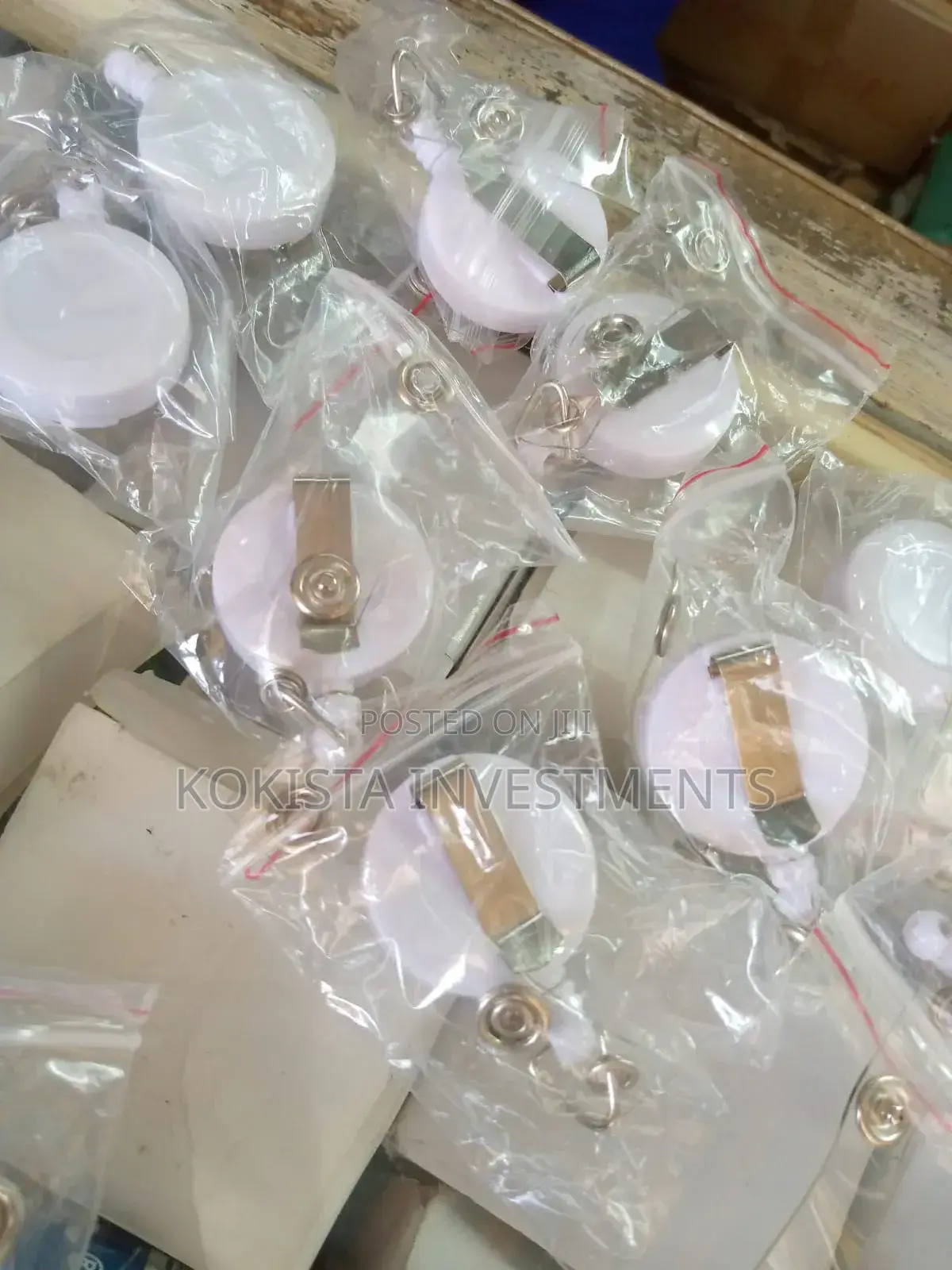 Retractable Name Tags(Round)