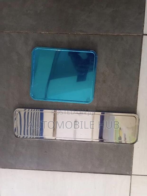 Metallic Number Plate Holder for All Cars