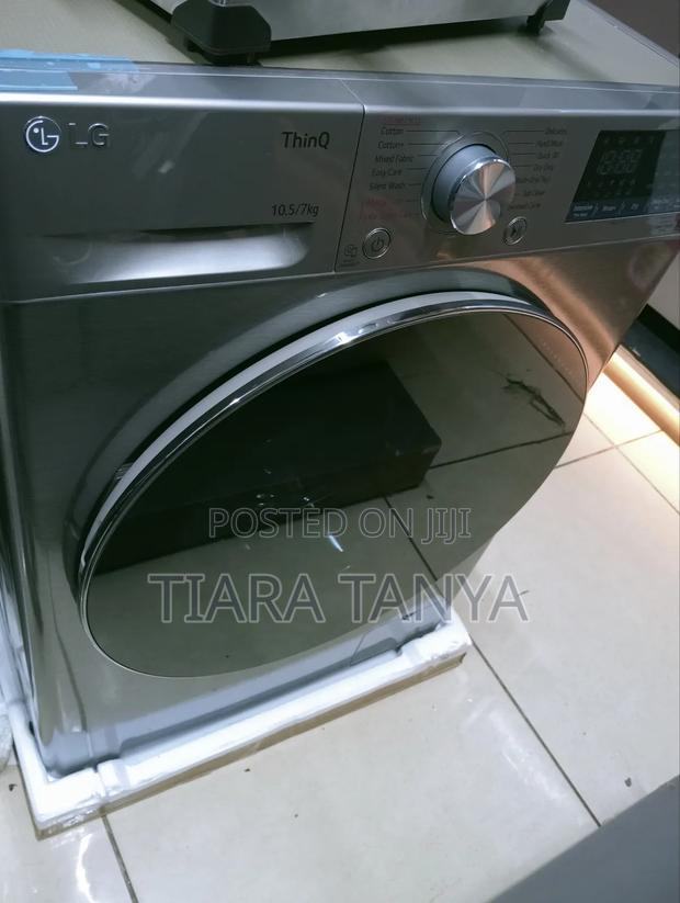 10kg | Front Load Washer | AI DDTM | Steamtm | Thinq - main view