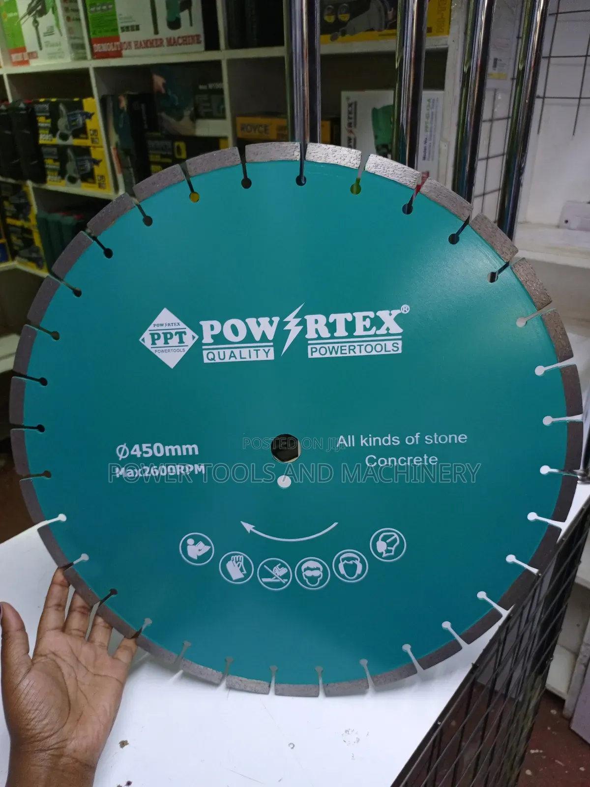 New 18" Diamond Disk Powertex