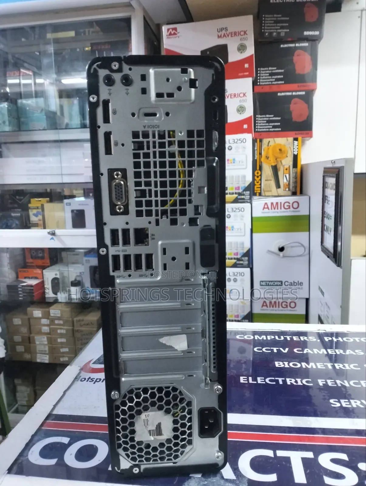 Desktop Computer HP EliteDesk 800 G3 8GB Intel Core i5 SSD 256GB