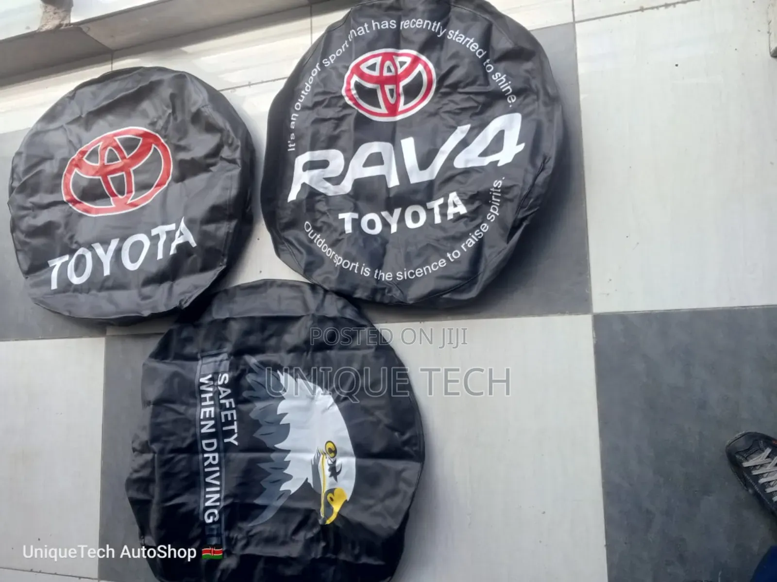 Spare Wheel Covers , PVC Material Universal Wheel Covers
