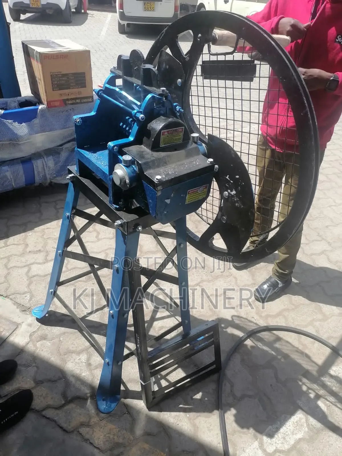 Chaff Cutter Heavy Duty With 7.5hp Petrol Powered Engine