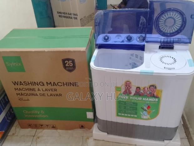 Syinix 10kg Top Load Twin Tub Semi Automatic Washing Machine