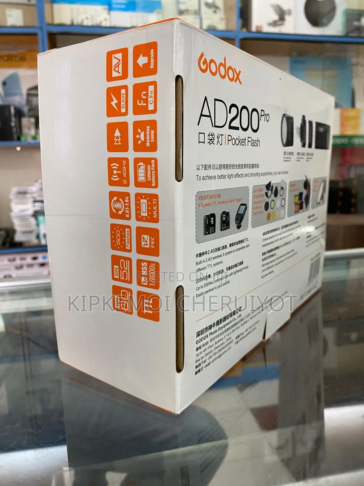 Godox AD200 Pro Brand New and Sealed at the Shop