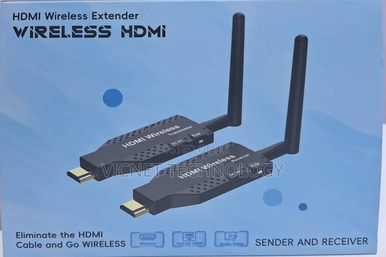 Sender and Receiver Wireless HDMI VIDEO AUDIO TRANSMITTER