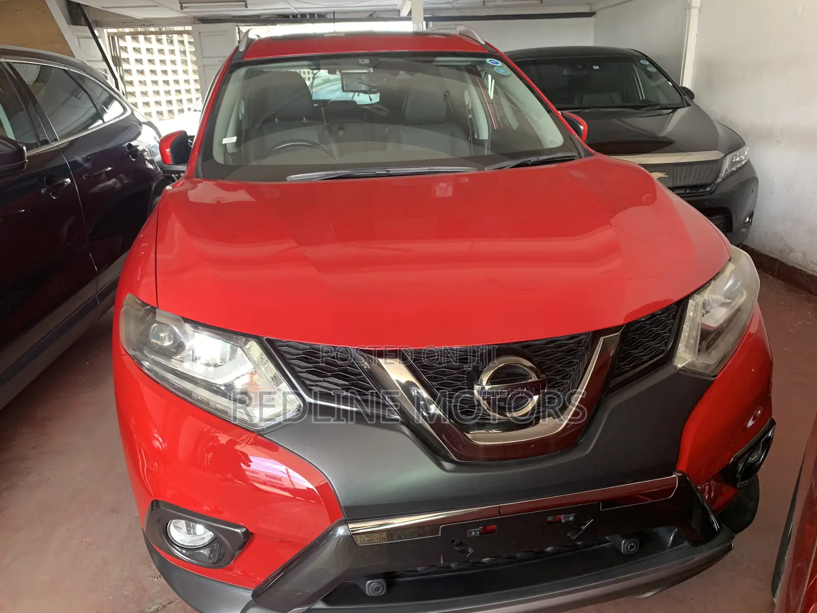 Nissan X-Trail 2.0 Hybrid FWD 2017 Red