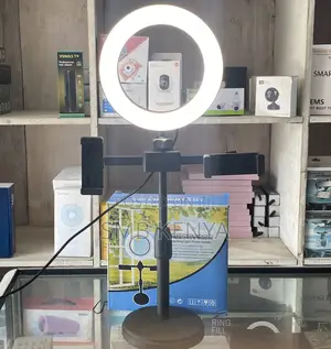 Desktop Ring Light Phone Stand
