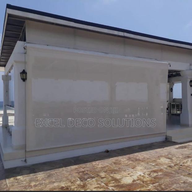 Outdoor Sunscreen Roller Blind/Shades - main view