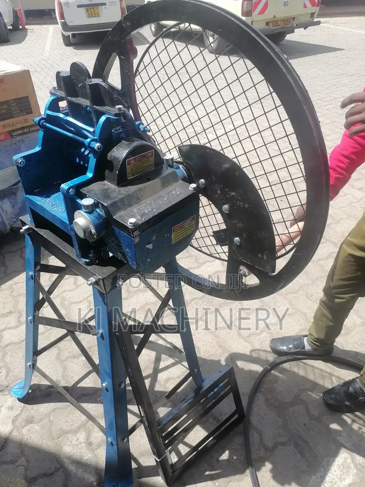 Chaff Cutter Heavy Duty With 7.5hp Petrol Powered Engine