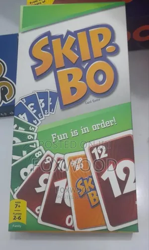 SKIP-BO Card Game
