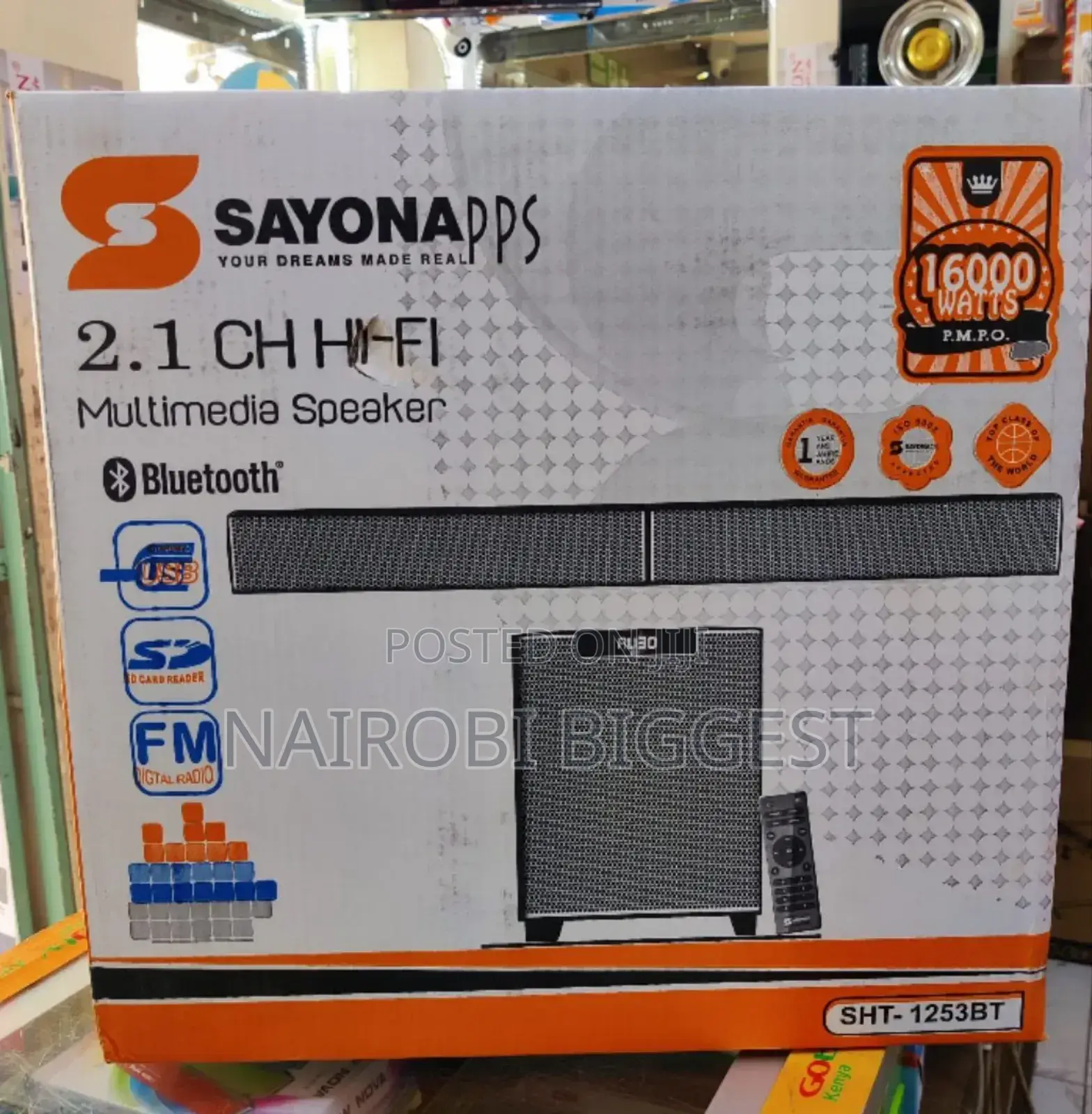 Excellent *Sayona Soundbar 1253
