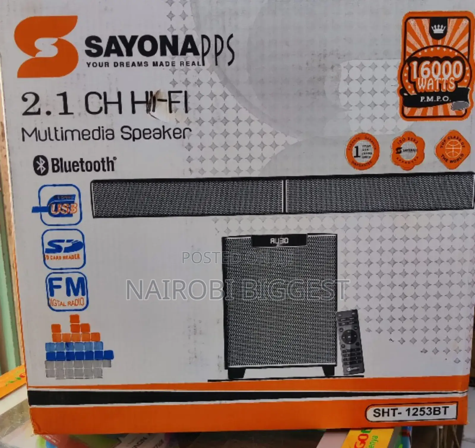 Sayona 1253 Best Soundbar System