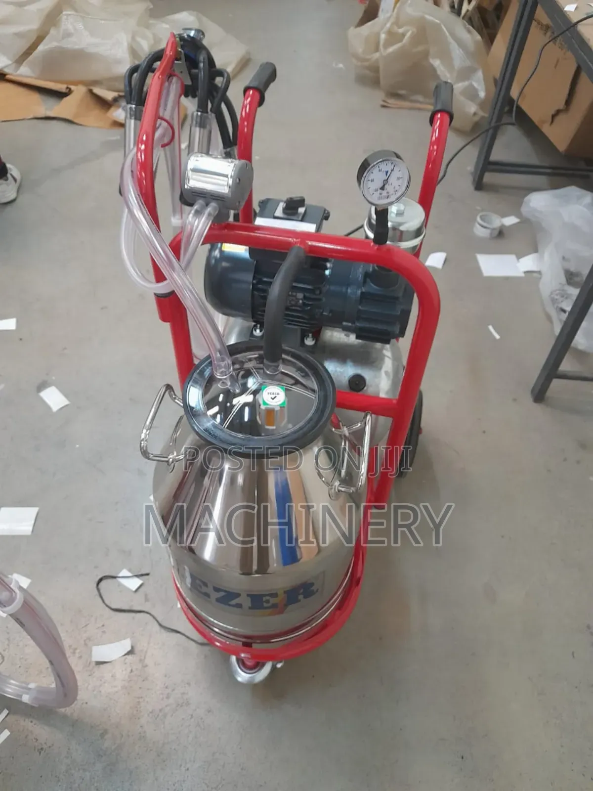 Sezer Single Cow Milking Machine