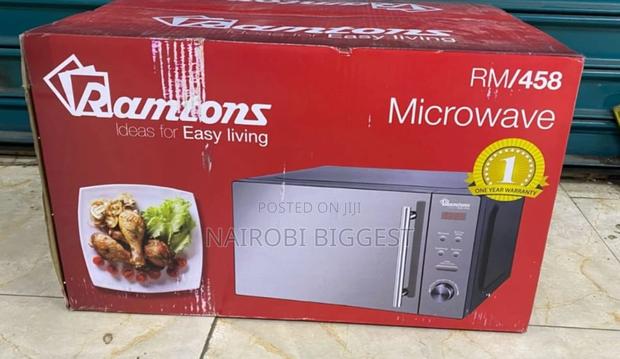 Ramtons Digital 20l Shiny Silver Microwave