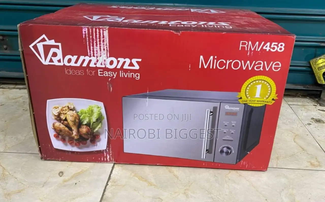 Ramtons 20l Dark Silver Digital Microwave