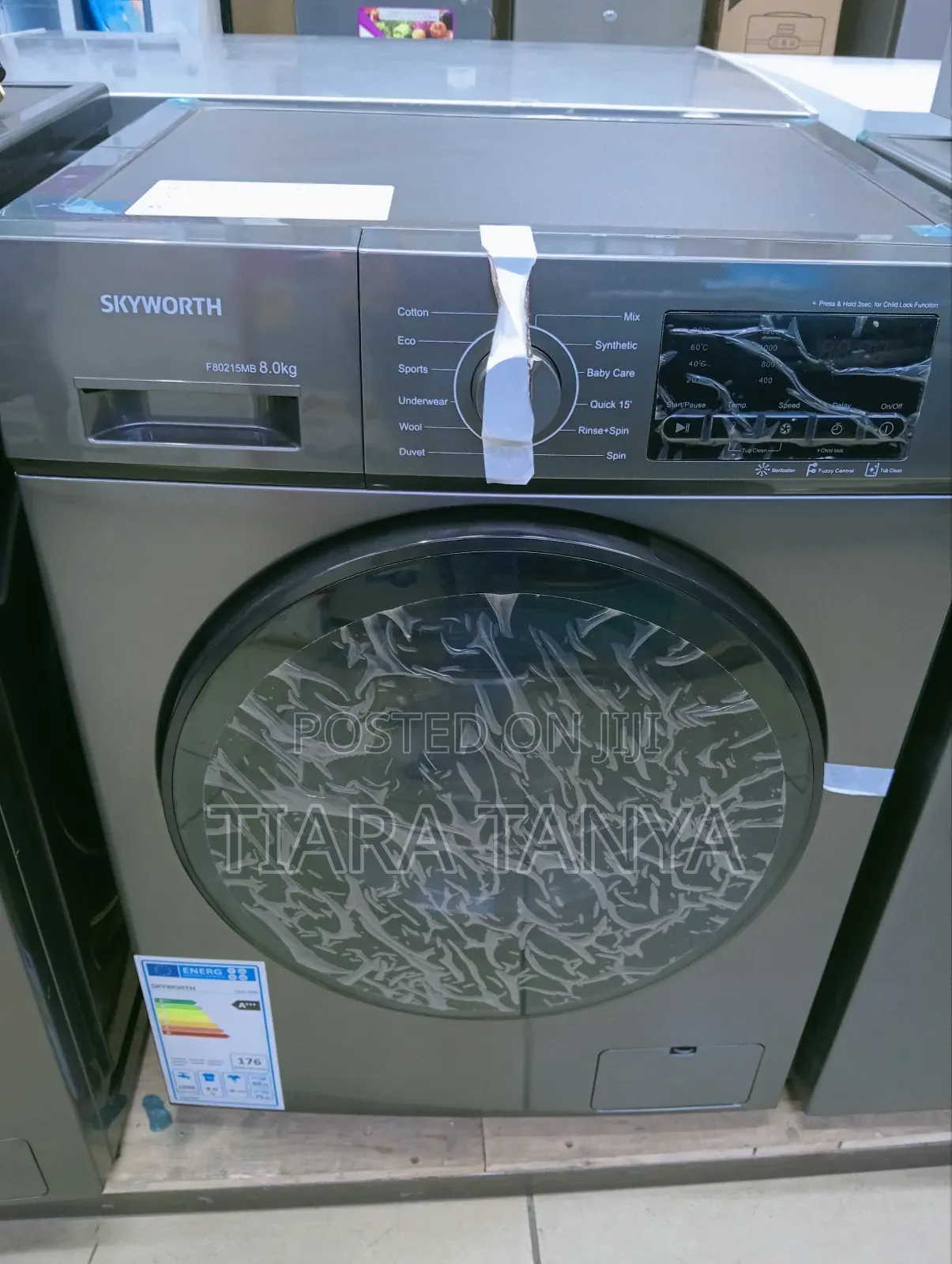 Skyworth 8kg F80215MB Front Load Washing Machine