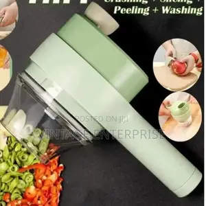 4 in 1 Handheld Electric Vegetable Cutter Set