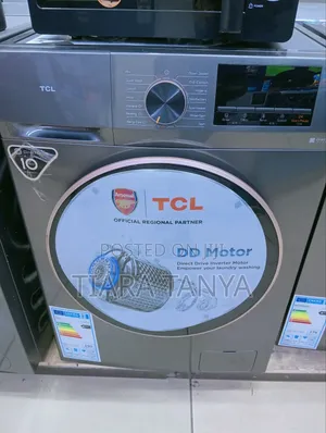 TCL 10kg P2110FLG Front Load Washing Machine