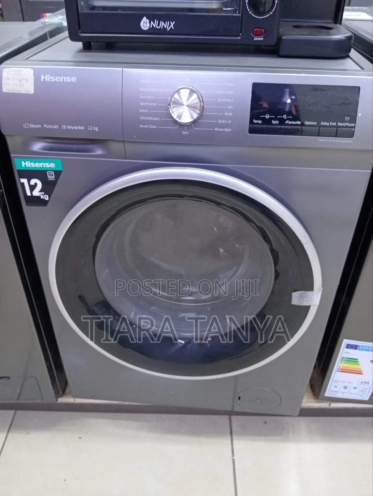 Hisense 12kg Wfwy121vjmt Front Load Washing Machine