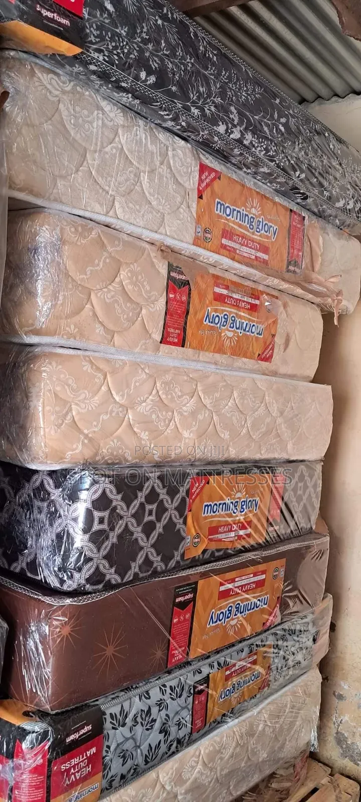 4by6 12inch Heavy Duty Quilted Mattresses.