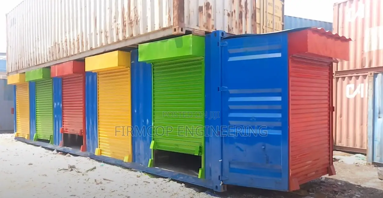 5 Container Unit Stalls