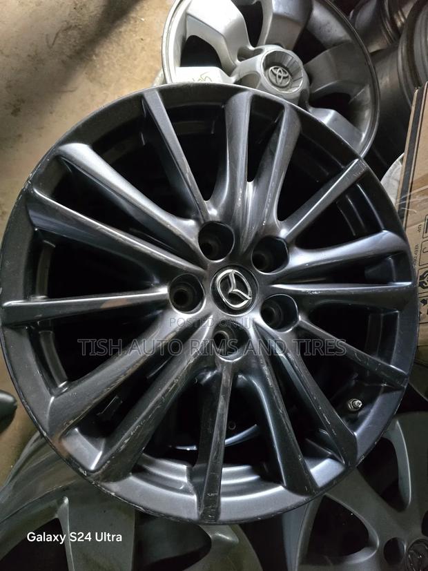 Dark Gray Original Mazda 17 Inch Rims Set - main view