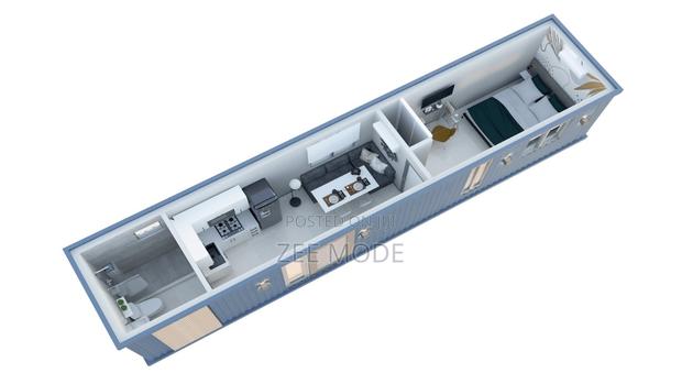 Designed One Bedroom House Project - main view