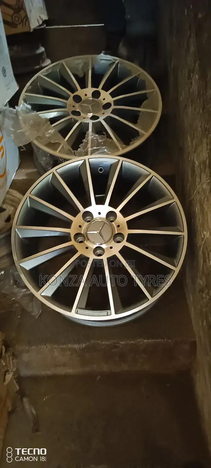 Mercedes Benz Rims Size 18 Set of 4pcs