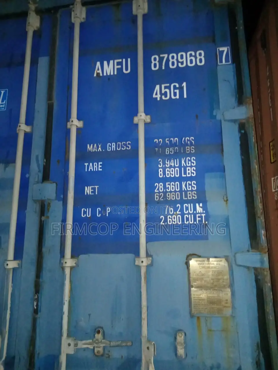 Containers in Stock Ready for Sale