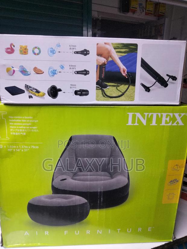 Inflatable Seat With Footrest